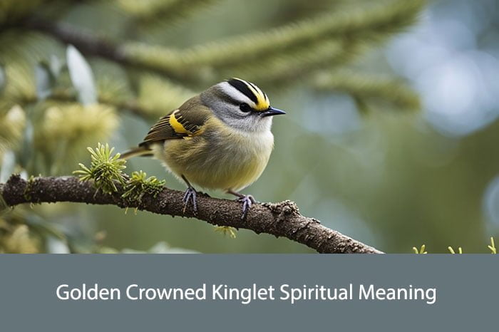 golden crowned kinglet spiritual meaning
