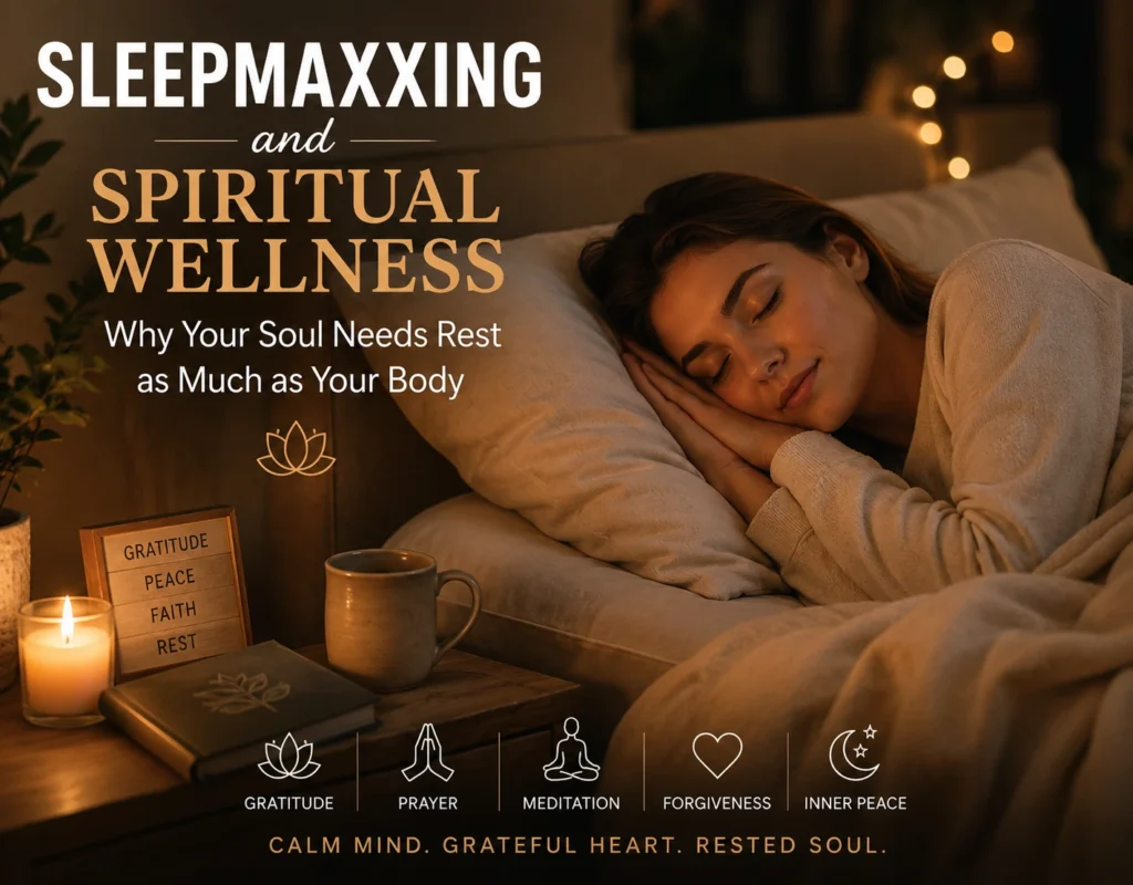 Sleepmaxxing and spiritual wellness